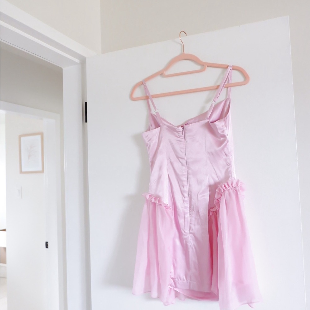 AHIRI Mini Dress with Side Gathers - Picture 8 of 10